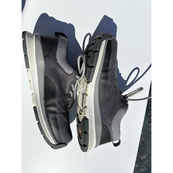 BOGS Sandstone Knit Low Composite Safety Toe Black Gray Shoes Women’s Size 7.5 - Picture 10 of 12